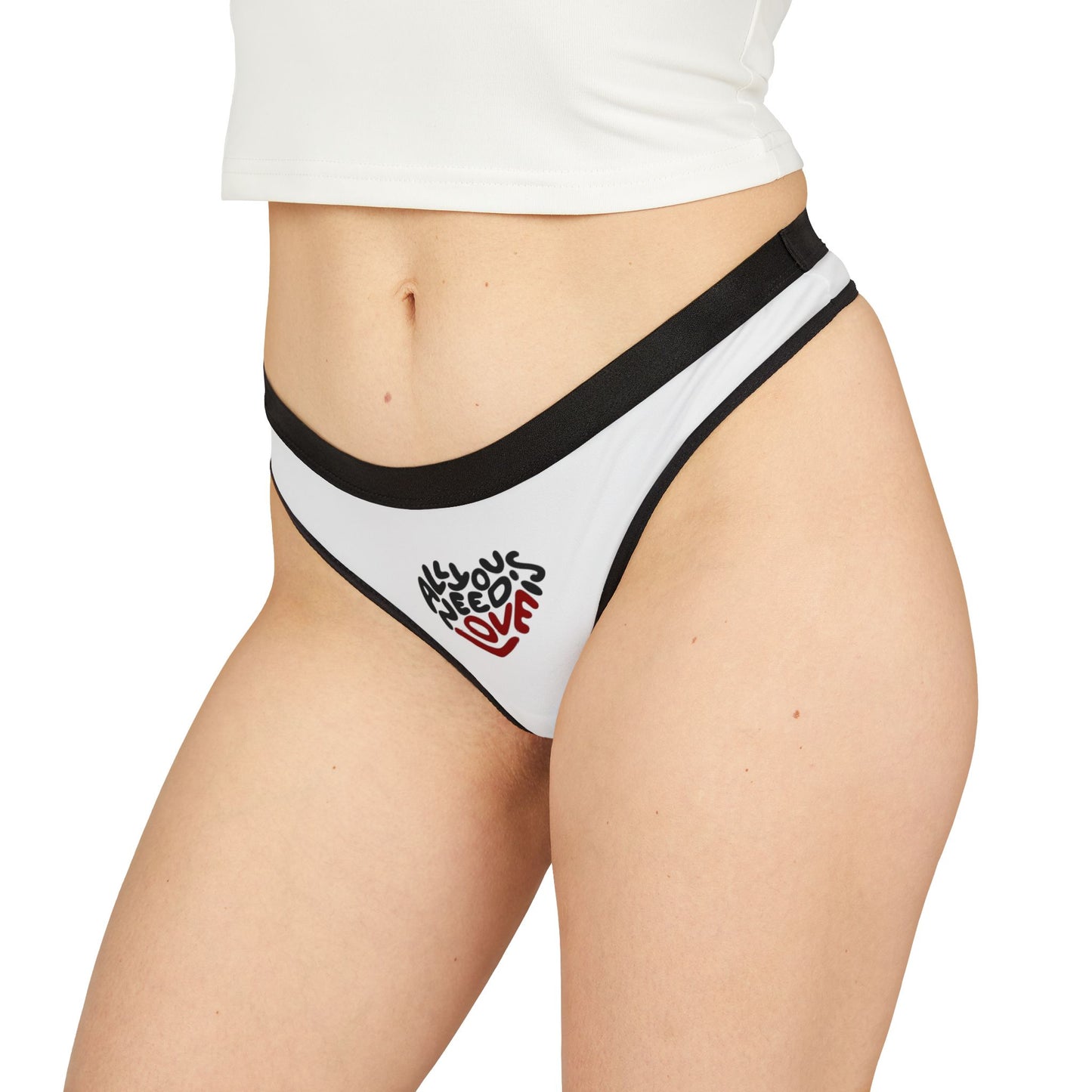 'Need Love' Women's Thongs (AOP)