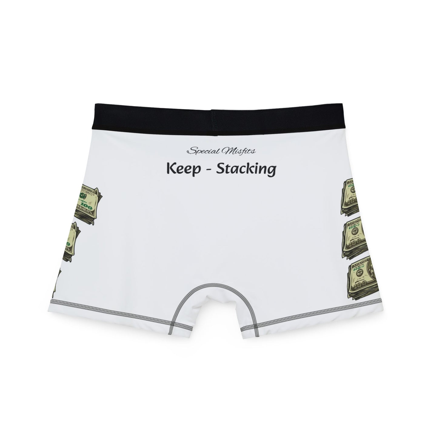 'Keep Stacking' Boxers