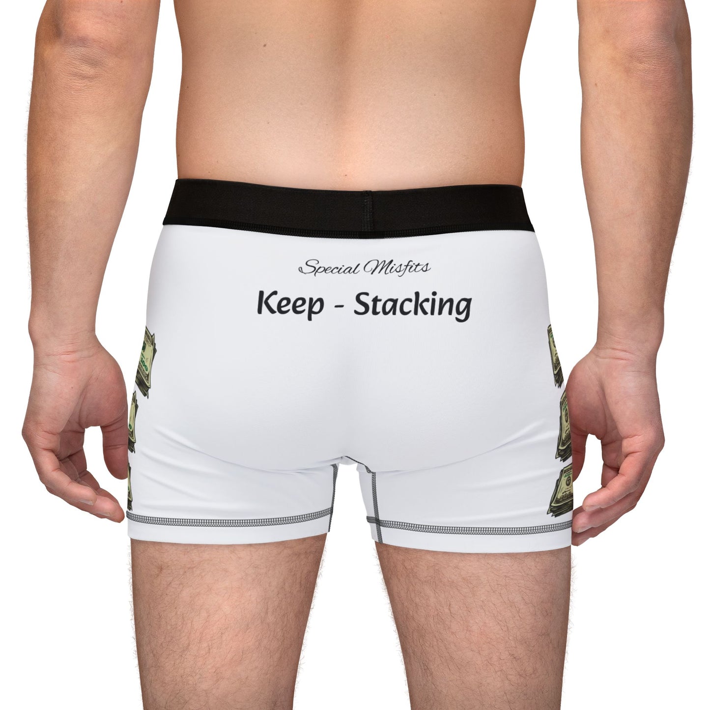 'Keep Stacking' Boxers